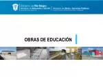 OBRAS DE EDUCACIÓN - slide 1