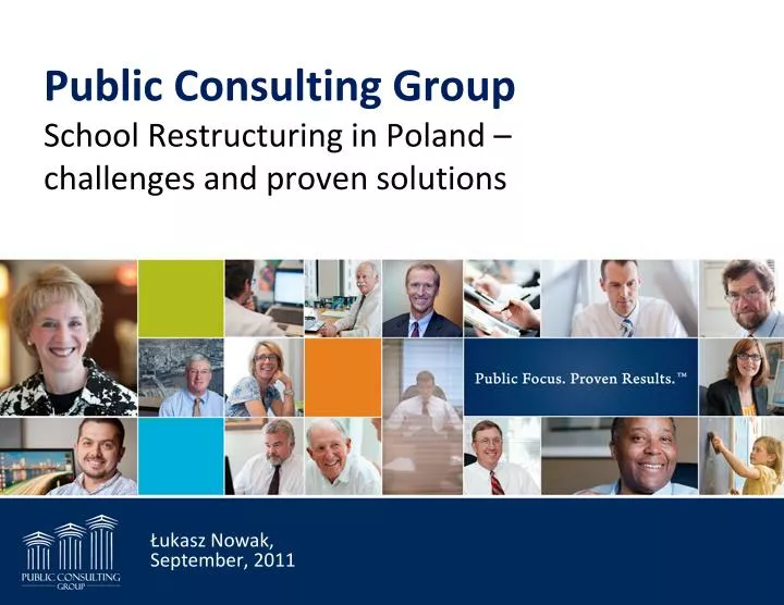 public consulting group school restructuring in poland challenges and proven solutions