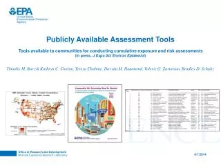 Publicly Available Assessment Tools