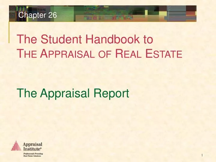 the appraisal report