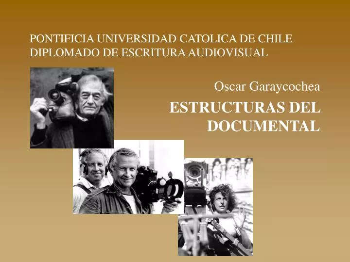 pontificia universidad catolica de chile diplomado de escritura audiovisual