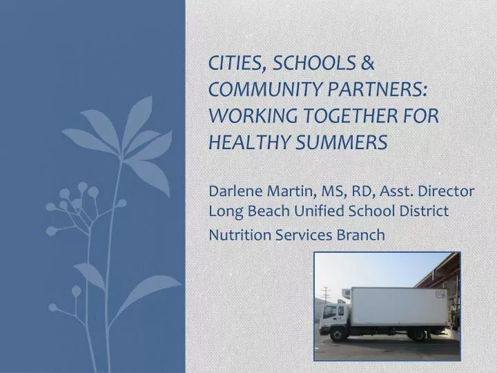 darlene martin ms rd asst director long beach unified school district nutrition services branch