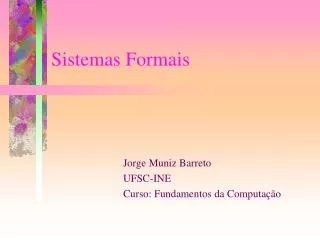sistemas formais