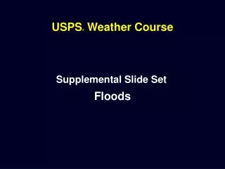 USPS ® Weather Course