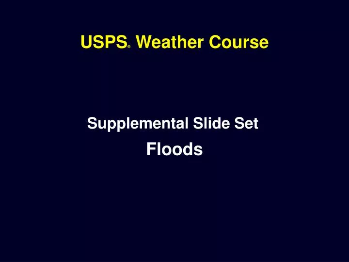 usps weather course