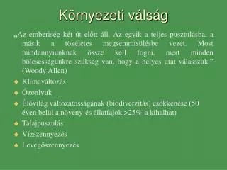 k rnyezeti v ls g