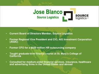 Jose Blanco Source Logistics