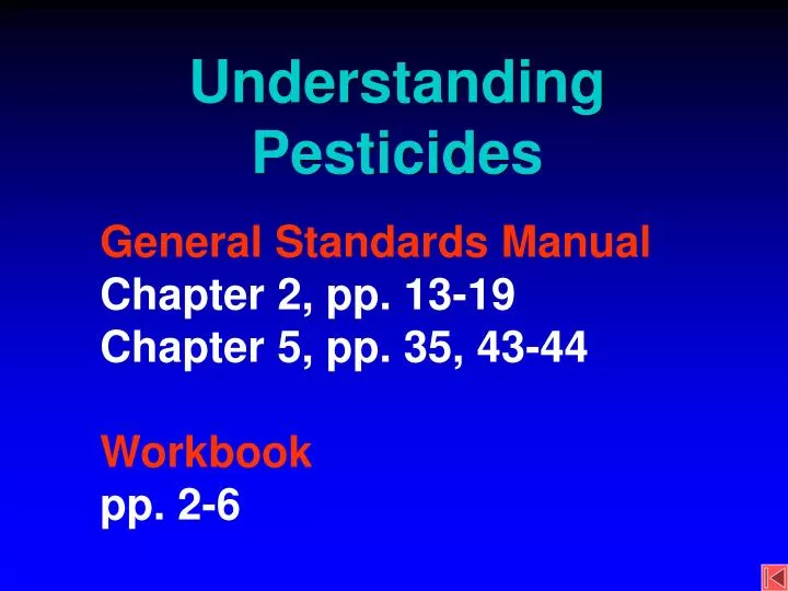 understanding pesticides