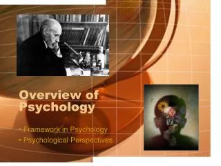 Overview of Psychology