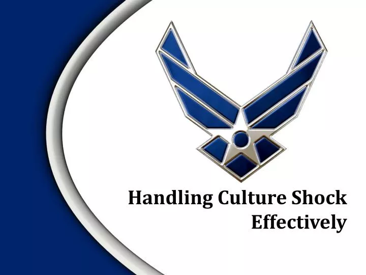 handling culture shock effectively