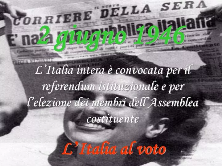 l italia al voto