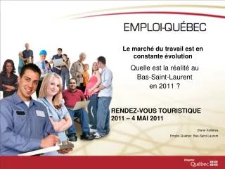 le march du travail est en constante volution