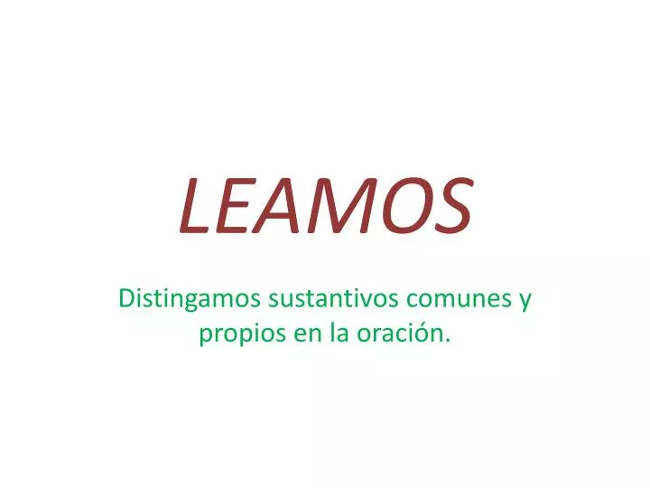 leamos