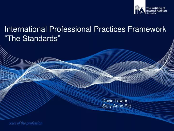 international professional practices framework the standards
