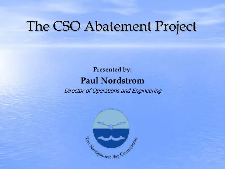 the cso abatement project
