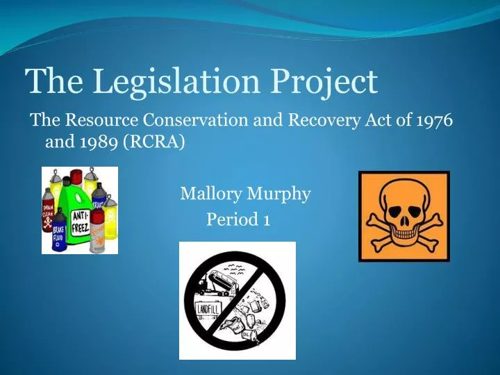 the legislation project