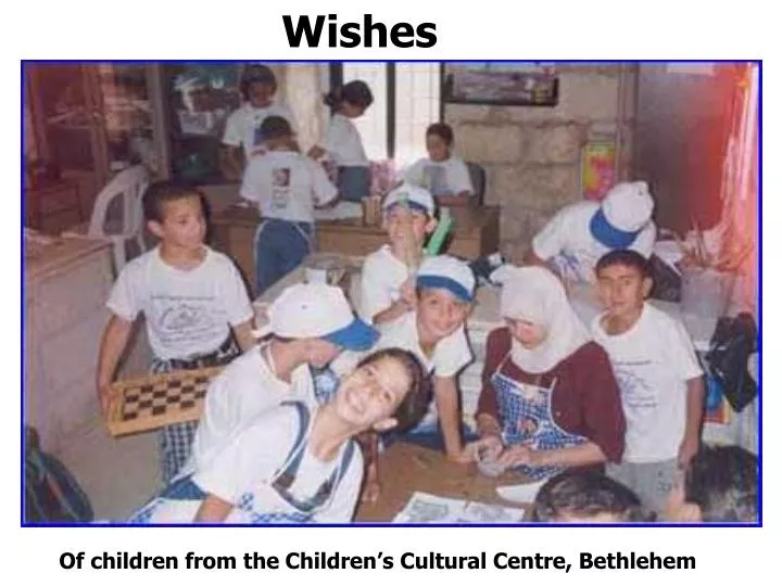 of children from the children s cultural centre bethlehem