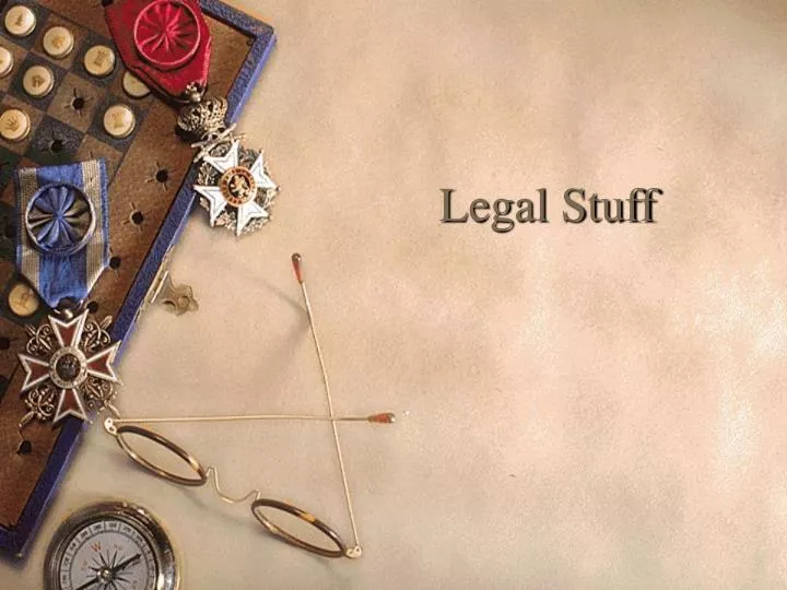 legal stuff