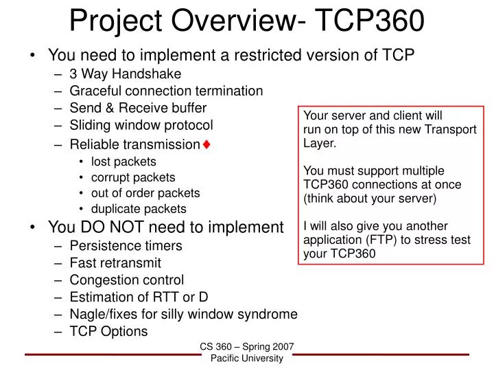 project overview tcp360