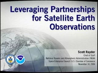 Leveraging Partnerships for Satellite Earth Observations