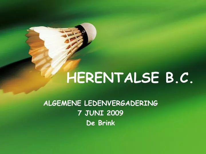 herentalse b c