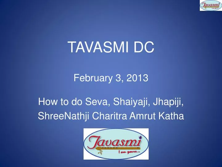 tavasmi dc