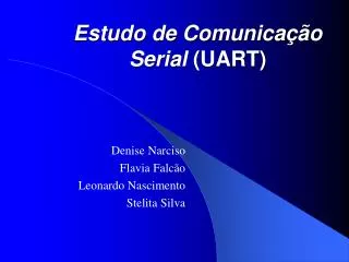 estudo de comunica o serial uart