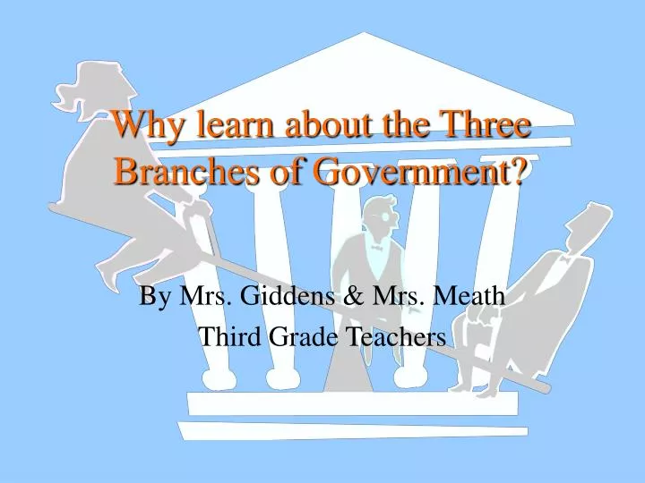 why learn about the three branches of government