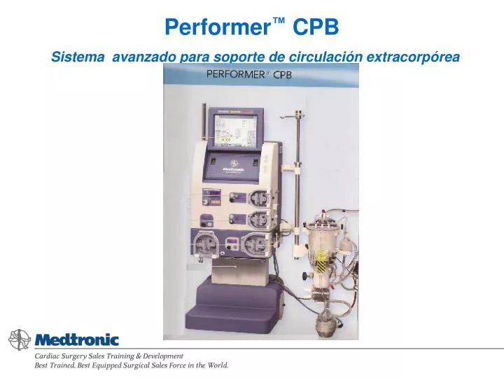 performer cpb sistema avanzado para soporte de circulaci n extracorp rea