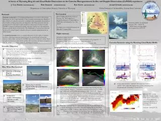 A Survey of Wyoming King Air and Cloud Radar Observations in the Cumulus Photogrammetric In-Situ and Doppler Observation