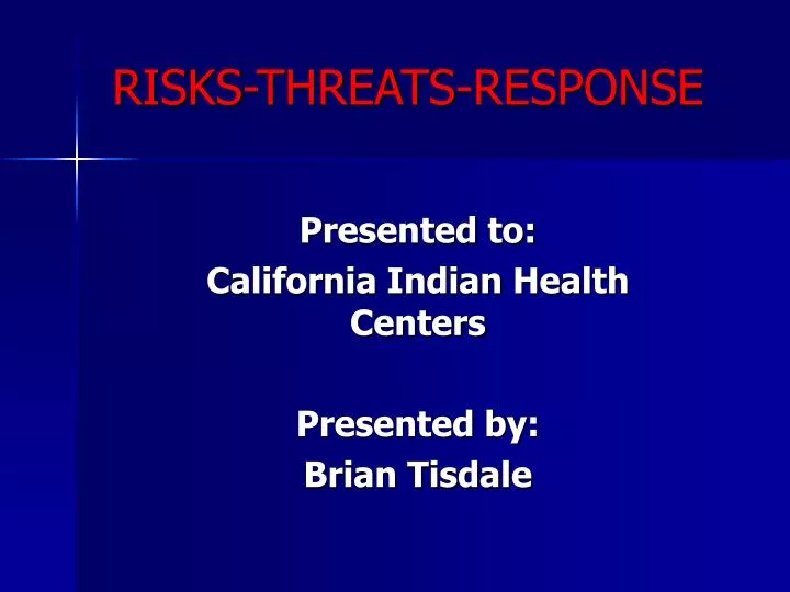risks threats response