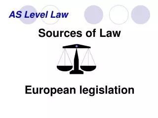 AS Level Law