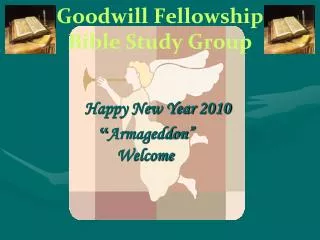 Goodwill Fellowship Bible Study Group