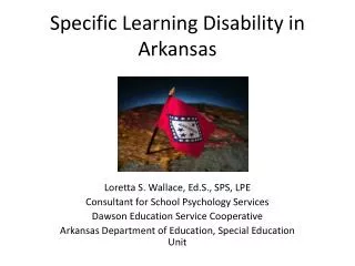 Specific Learning Disability in Arkansas