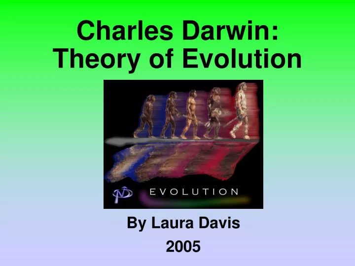 charles darwin theory of evolution