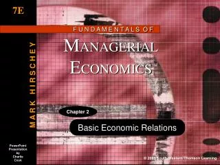 Basic Economic Relations