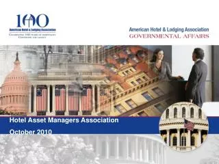 Hotel Asset Managers Association October 2010