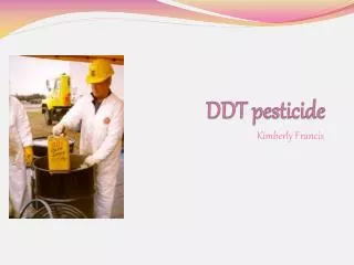 DDT pesticide