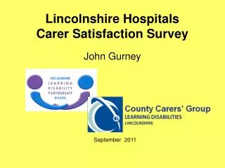 Lincolnshire Hospitals Carer Satisfaction Survey
