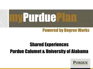 my Purdue Plan