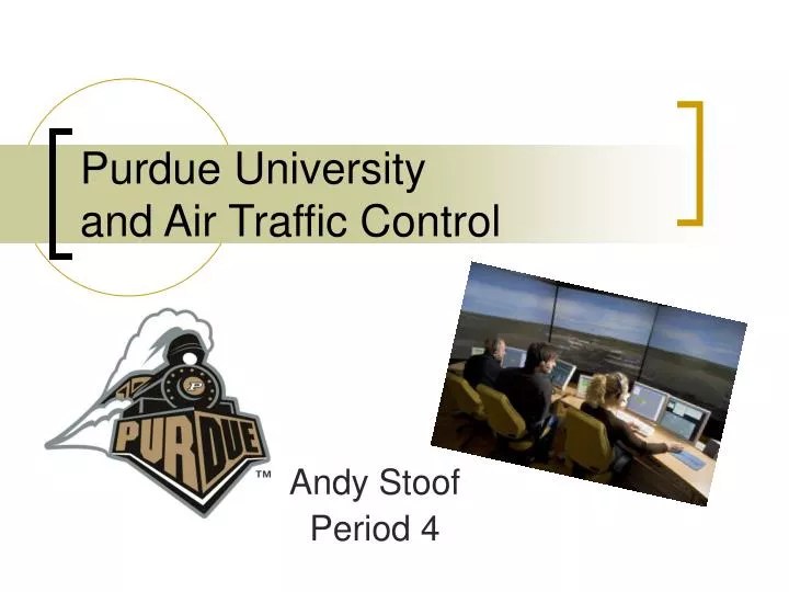 purdue university and air traffic control