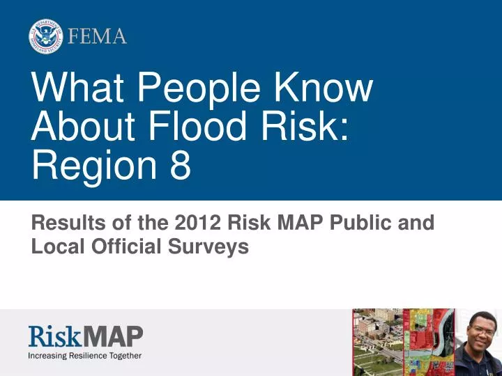 what people know about flood risk region 8