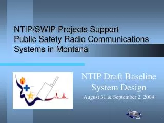 NTIP/SWIP Projects Support Public Safety Radio Communications Systems in Montana