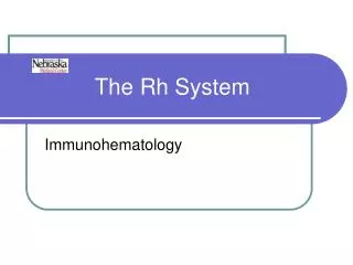 The Rh System
