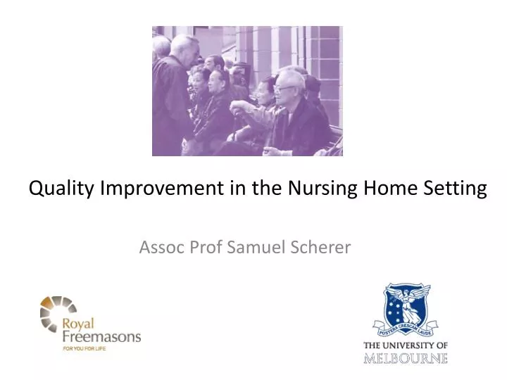 quality improvement in the nursing home setting