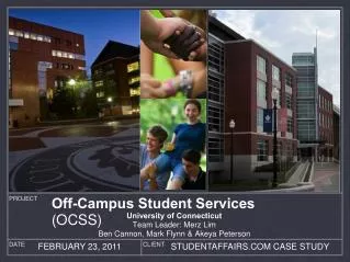 Off-Campus Student Services (OCSS)
