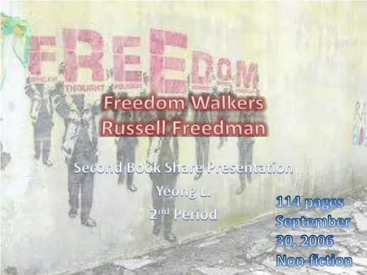 freedom walkers russell freedman