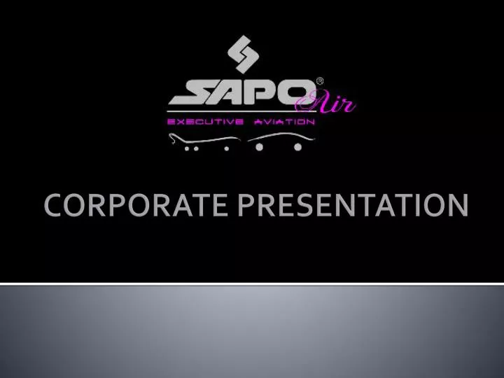 corporate presentation