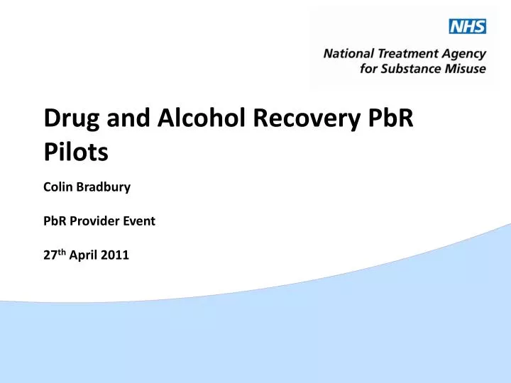 drug and alcohol recovery pbr pilots