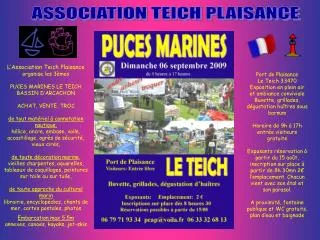 Port de Plaisance Le Teich 33470 Exposition en plein air et ambiance conviviale Buvette, grillades, dégustation huîtres
